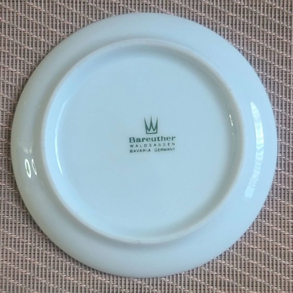 4 Bareuther Waldsassen Bavaria Germany Rembrandt Coaster Pin Dish/Night Watch - Picture 7 of 9